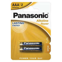 Panasonic Panasonic 1.5V Alkáli AAA ceruza elem Alkaline Power (2db / csomag) (LR03APB/2BP)