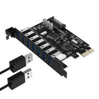 Orico Orico 7x USB 3.0 bővítő kártya PCIe (ORICO-PVU3-7U-V1)