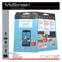 MyScreen MYSCREEN DIAMOND GLASS képernyővédő üveg (extra karcálló, ütésálló, 0.33mm, 9H, NEM íves) ÁTLÁTSZÓ [Samsung Galaxy A3 (2017) SM-A320F]