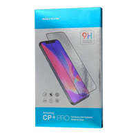 Nillkin NILLKIN CP+ PRO képernyővédő üveg (2.5D kerekített szél, íves, full glue, karcálló, UV szűrés, 0.33mm, 9H) FEKETE [Apple iPhone 13 Pro]