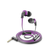 Cellularline CELLULARLINE MOSQUITO In-Ear fülhallgató SZTEREO (3.5mm jack, mikrofon, felvevő gomb, könnyű, lapos kábel) RÓZSASZÍN (APMOSQUITO4)