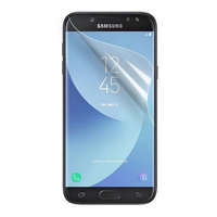 gigapack Képernyővédő fólia (full screen, íves, öntapadós PET, nem visszaszedhető) ÁTLÁTSZÓ [Samsung Galaxy J3 (2017) SM-J330 EU]