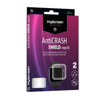 MyScreen MYSCREEN ANTI CRASH EDGE képernyővédő fólia (3D, full cover, íves, karcálló, ütésálló, 0.2 mm, 6H) ÁTLÁTSZÓ [Apple Watch Series 7 41mm]