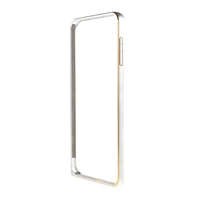 Love Mei LOVE MEI telefonvédő alumínium keret (BUMPER) EZÜST [Samsung Galaxy S6 EDGE+ (SM-G928)]