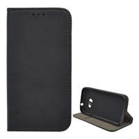 gigapack Tok álló, bőr hatású (FLIP, oldalra nyíló, asztali tartó funkció) FEKETE [Samsung Galaxy Xcover 4s (SM-G398F)]