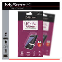 MyScreen MYSCREEN CRYSTAL FULLSCREEN képernyővédő fólia (íves, öntapadó PET, nem visszaszedhető, 0.15mm, 3H) ÁTLÁTSZÓ [Apple iPhone 8 Plus 5.5]