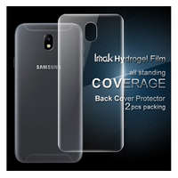 Imak IMAK védőfólia 2db (csak hátsó, full screen, íves részre, öngyógyító, 0.15mm vékony) ÁTLÁTSZÓ [Samsung Galaxy J5 (2017) SM-J530 EU]