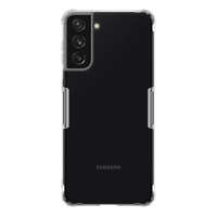 Nillkin NILLKIN NATURE szilikon telefonvédő (közepesen ütésálló, légpárnás sarok, 0.6 mm, ultravékony) ÁTLÁTSZÓ [Samsung Galaxy S21 Plus ...