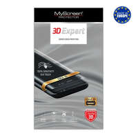 MyScreen MYSCREEN 3D EXPERT PRO képernyővédő fólia (full screen, íves, öntapadós PET, 0.15mm, nem visszaszedhető) ÁTLÁTSZÓ [Samsung Galaxy Z Flip3 ...