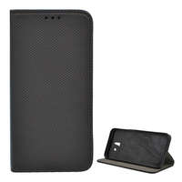 gigapack Tok álló, bőr hatású (FLIP, oldalra nyíló, asztali tartó funkció, rombusz minta) FEKETE [Samsung Galaxy J6 Plus (SM-J610F)]