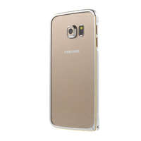 Love Mei LOVE MEI telefonvédő alumínium keret (BUMPER) EZÜST [Samsung Galaxy S6 EDGE (SM-G925F)]