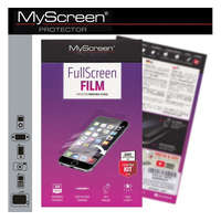 MyScreen MYSCREEN CRYSTAL FULLSCREEN képernyővédő fólia (íves, öntapadó PET, nem visszaszedhető, 0.15mm, 3H) ÁTLÁTSZÓ [Apple iPhone SE 3 (2022)]