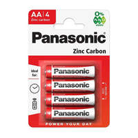 Panasonic PANASONIC elem (AA, R6R, 1.5V, cink-karbon) 4db / csomag (R6R-4BP / R6RZ/4BP)