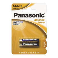 Panasonic PANASONIC PRO POWER szupertartós elem (AAA, LR03APB, 1.5V, alkáli) 2db /csomag (LR03APB-2BP)