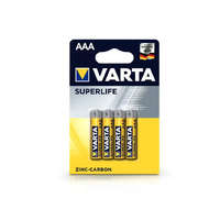 Varta Varta Superlife Zinc-Carbon AAA ceruza elem 4db/csomag (VR0022)