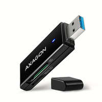 Axagon Axagon CRE-S2N SuperSpeed USB-A 3.2 Gen 1 slim SD/microSD kártyaolvasó