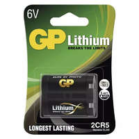 GP GP 2CR5 Lithium 6V fotó elem 2db/bliszter (B1505)