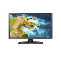 LG 24" LG 24TQ510S-PZ LCD Smart TV-monitor fekete