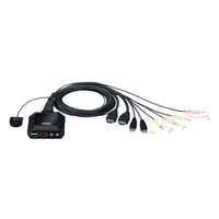 Aten ATEN KVM Switch 2PC USB + kábel (CS22H)