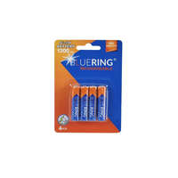 Bluering Bluering AAA HR03 1200mAh 1.2V tölthető mini ceruzaelem 4db/cs (5999093895837)