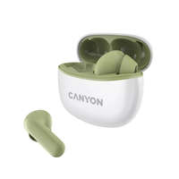 Canyon Canyon TWS-5 Bluetooth stereo headset fehér-zöld (CNS-TWS5GR)