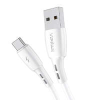 Vipfan Vipfan Racing X05 USB-A - USB-C kábel 3A, 3m fehér (X05TC-3m-white)