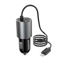 DUDAO DUDAO R5ProL autós töltő USB-A + Lightning kábel (6973687240516)