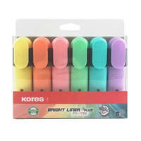 Kores Kores Bright Liner Plus Pastel szövegkiemelő készlet 0,5-5 mm 6 szín (36166)