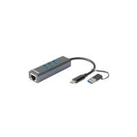 D-Link D-Link DUB-2332 3 portos USB HUB + Ethernet