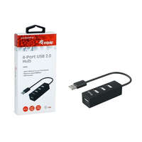 Equip Equip USB 2.0 Hub 4port fekete (128955)