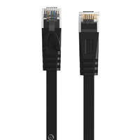 Orico Orico RJ45 Cat.6 Flat Ethernet Network kábel 1m fekete (PUG-C6B-10-BK-EP)