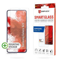 Displex Displex Smart Glass 2D Samsung Galaxy S22 edzett üveg kijelzővédő (01644)