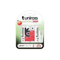 Uniross Uniross C/baby 1,2V 3000mAh Ni-MH HYBRIO akkumulátor 2db/bliszter (UH2C3000)