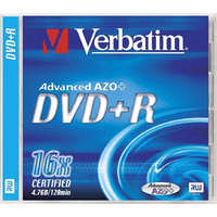 Verbatim Verbatim DVD+R 4.7GB 16x nyomtatható DVD lemez