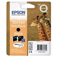 Epson Epson T0711H Twin Pack fekete tintapatron (C13T07114012)