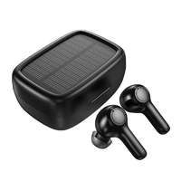 Choetech Choetech BH-T09 Solar Sport TWS Bluetooth fülhallgató fekete