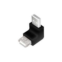 LogiLink LogiLink USB 2.0 apa-anya derékszögű adapter fekete (AU0025)