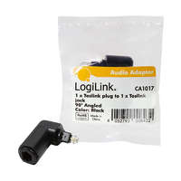 LogiLink Logilink Toslink apa - Toslink anya derékszögű audio adapter fekete (CA1017)