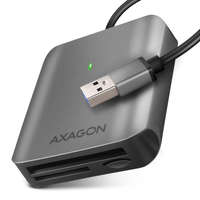 Axagon Axagon USB 3.0 külső kártyaolvasó szürke (CRE-S3)