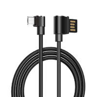 Hoco Hoco U37 Long roam Micro USB kábel 1.2m fekete (HC074342)