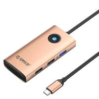 Orico Orico USB-C notebook dokkoló rozéarany (PW11-5P-RG)
