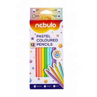 Nebuló Nebulo pasztell színes ceruza készlet 12 szín (NSZC-H-12-PSZ)