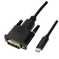 LogiLink LogiLink USB 3.2 Gen1 USB-C -> DVI-D 1.8m kábel (UA0331)
