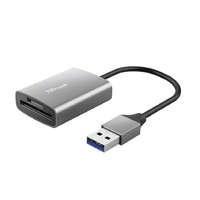 Trust Trust Dalyx USB 3.2 kártyaolvasó ezüst (24135)