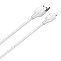 LDNIO LDNIO LS541 USB-A - Lightning kábel 2.1A 1m fehér (5905316143753)