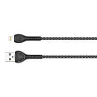 LDNIO LDNIO LS481 USB-A - Lightning kábel 2.4 A 1m fekete (5905316143487)