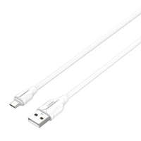 LDNIO LDNIO LS361 USB-A - Micro USB kábel 2.4 A 1m fehér (5905316143135)