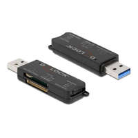 DeLock DeLock USB 3.0 SD/MicroSD/MS kártyaolvasó (91757)