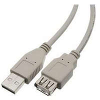 gigapack Gigapack kábel hosszabbító USB 2.0 - USB 2.0 1,8m szürke (GP-33045)