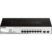 D-Link D-Link 8 portos POE Smart menedzselhető Gigabit Switch (DGS-1210-08P/E)